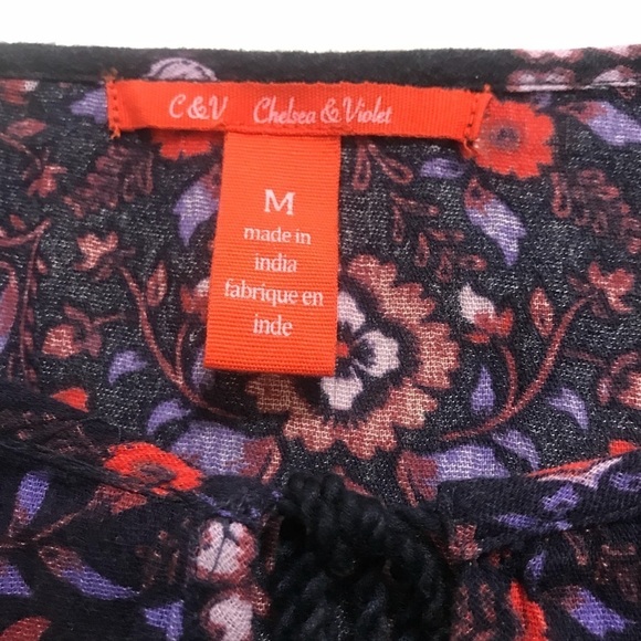 CHELSEA & VIOLET Boho Embellished Tunic - Picture 5 of 7